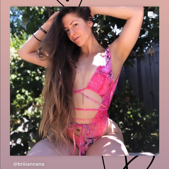 💖Candy Snake OnePiece Swimsuit💖 - Picture 5 of 5